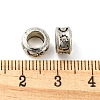 Rack Plating Tibetan Style Alloy Spacer Beads TIBE-WH0007-01AS-3