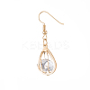 Zinc Alloy Glass Dangle Earrings EJEW-BB34061-G-6