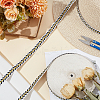 20 Yards Ethnic Style Embroidery Polyester Leaf Ribbons OCOR-WH0070-109D-5