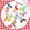 35Pcs 7 Colors Transparent Resin Pendants RESI-CJ0003-14-6