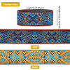 Ethnic 5M Style Embroidery Polycotton Ribbons OCOR-FG0001-42C-2