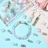 80Pcs 8 Colors Baking Varnish Glass Beads Strand GLAA-YW0004-02-5