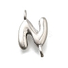 Brass Connector Charms KK-P295-01P-N-1