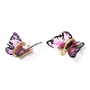 Transparent Resin Pendants PALLOY-K011-02G-06-2