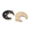 Alloy Enamel Pendants ENAM-O001-11I-G-2