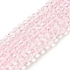 Transparent Baking Paint Glass Beads Strands DGLA-A034-T4mm-D04-1