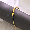 Adjustable Brass Charm Bangles for Women YV3092-2