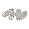 Non-Tarnish 304 Stainless Steel Pendants STAS-N103-129P-2