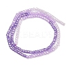 Cubic Zirconia Beads Strands ZIRC-P125-2x3mm-01-4