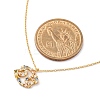 925 Sterling Silver Colorful Cubic Zirconia Constellation Pendant Cable Chain Necklaces for Women STER-R009-01G-02-5