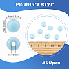 Opaque Acrylic Beads MACR-SP0001-27B-03-2