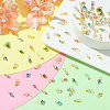 100Pcs Faceted Bicone Glass Charms FIND-CJ0001-82-5