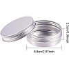 Round Aluminium Tin Cans CON-BC0005-18A-2