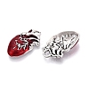 Alloy Enamel Pendants FIND-A021-04S-2