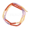 Cubic Zirconia Beads Strands ZIRC-P125-2x3mm-02-4