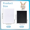 10Pcs 2 Styles PVC Plastic Sheets AJEW-OC0005-73B-2