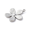 304 Stainless Steel Pendants STAS-S163-08B-P-2