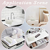 2Pcs 2 Styles Portable Travel Polyester Cosmetic Zipper Storage Clutch Bags ABAG-CY0001-01D-4