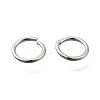 Brass Open Jump Rings KK-B147-03H-P-3
