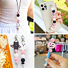 41Pcs 10 Styles Food Grade Eco-Friendly Silicone Focal Beads SIL-YW0002-19-6