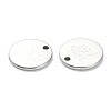 Non-Tarnish 304 Stainless Steel Charms X-STAS-P280-11P-2