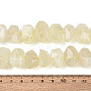 Natural Lemon Quartz(Heated) Beads Strands G-N347-18A-04-5