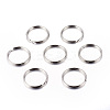 Environmental Iron Split Key Rings X-IFIN-C057-25mm-1