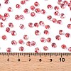 6/0 Baking Paint Transparent Fringe Glass Seed Beads X1-SEED-N006-06F-4