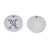 Non-Tarnish 304 Stainless Steel Charms STAS-T059-26P-X-3