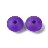 Rondelle Food Grade Eco-Friendly Silicone Focal Beads SIL-F003-07C-3