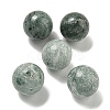 Natural Jade Round Ball Figurines Statues for Home Office Desktop Decoration G-P532-02A-18-1