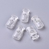 Transparent Plastic Spring Cord Locks KY-WH0020-13B-1