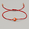 Alloy Evil Eye Link Bracelet TI1852-4-1