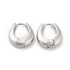Non-Tarnish 304 Stainless Steel Hoop Earrings EJEW-H115-37P-1