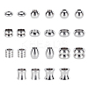22Pcs 11 Styles Stainless Steel Beads STAS-GA0001-75-1