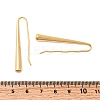Brass Teardrop Dangle Earrings X-EJEW-C158-01G-5