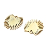 Ion Plating(IP) 304 Stainless Steel Pendants STAS-G347-06G-2