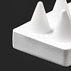 Rectangle Resin Ring Display Stands with 6 Cones Holder LS-ODIS-A012-02-5
