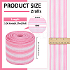 Burlap Ribbons SRIB-WH0011-384D-2