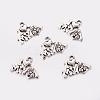 Tibetan Style Alloy Puppy Pendants TIBEP-0399-S-FF-1