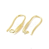 Rack Plating Brass Earring Hooks KK-F839-033G-2