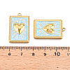 304 Stainless Steel Pendants STAS-N108-26C-G-3