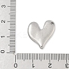 304 Stainless Steel Heart Pendants STAS-R162-01P-03-3