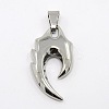 Tarnish Resistant Retro Men's 304 Stainless Steel Big Tribal Sign Pendants LS-STAS-O044-113-1