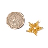 Handmade Imitate Austrian Crystal Star Pendants PALLOY-MZ00622-2