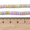 Ombre Effect Dyed Glass Beads Strands LS-GLAA-C043-01D-4
