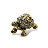 Brass Tortoise Figurine Statue for Living Room Table Home Decoration DJEW-Q008-02C-AB-1