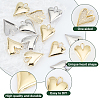 24Pcs 2 Colors Alloy Pendants FIND-CA0004-85-5