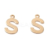 201 Stainless Steel Charms LS-STAS-C021-06G-S-1