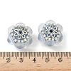 Acrylic Rhinestone Rondelle Beads CLAY-NH0003-02AS-06-3